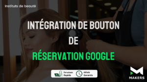 Intégration de Bouton de Réservation Google